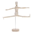 thumbnail image 1 of Modelo de figura humana, muñecos de marionetas de dibujos animados, adornos de personas, juguete de decoración para el hogar (11,4 cm) Ehuebsd Libre de BPA, 1 of 7