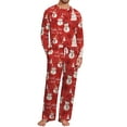 thumbnail image 5 of MINTREUS Couple Christmas Pajama Sets Soft PJs Sets for Couples/Women/Men Matching Sleepwear with Pockets, 5 of 6