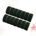 thumbnail image 4 of EeaseCA 2pcs Handlebar Grips Bike Racing Motorcycle Handle Bar Sponge Grips Cover Non-slip Handle Grips(Green and Black), 4 of 8