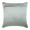 thumbnail image 3 of Cushion Cover Sofa, Grey Pillow Cover, Sequins and Beaded Spiral Pillow Cover, 14x14 inch (35x35 cm) Throw Pillow Cover, Square Silk Pillow Cover, Modern Decorative - Silver Bands, 3 of 5