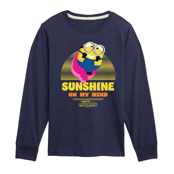 Despicable Me Minions - Sunshine On My Mind - Toddler & Youth Long Sleeve Graphic T-Shirt