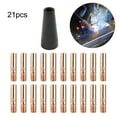 thumbnail image 6 of 21Pcsgasless Flux Nozzle Tip Fit Easy-Flux 125 Amp Welder 56355 56359 35, 6 of 9