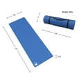 thumbnail image 2 of Set of 2 Foam Sleeping Mats for Camping – 0.5-Inch Waterproof Sleep Pad Set with Carry Straps for Cots, Tents, or Sleepovers by Wakeman (Blue), 2 of 6