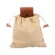 thumbnail image 2 of Bolsa de recolección, riñonera con cordón, multiusos de lona para senderismo y recolección. Caqui, 2 of 8