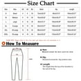 thumbnail image 3 of lmcalzta 2PCS Womens Linen Pants Drawstring Elastic Waisted Straight Leg Casual Trousers with Pockets, 3 of 6