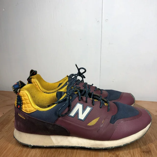 New Balance Shoes Mens 11.5 D Trail Buster Sneakers Red Hiking Casual Workout
