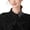 Black, variant on Women's Collar With Pearl Trim Lace Decorated Layering False Under Shirt For Spring And Autumn Long Sleeve Blouse