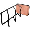 thumbnail image 4 of KALLORY Kitchen Pot Lid Rack Holder 34.00X18.00X14.00CM Black Carbon Steel Plastic Multifunctional Storage Shelf 1Pcs, 4 of 6