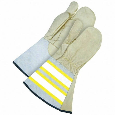 

Bdg Leather Gloves Gray/Tan 2XL PR 50-1-1280-X2L