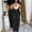 Black, variant on Purcolt Overalls for Women Stretchy Casual Square Neck Adjustable Strap Wide Leg Baggy Suspender Jumpsuit Y2K Vintage Loose Fit Bib Rompers Streetwear with Pockets