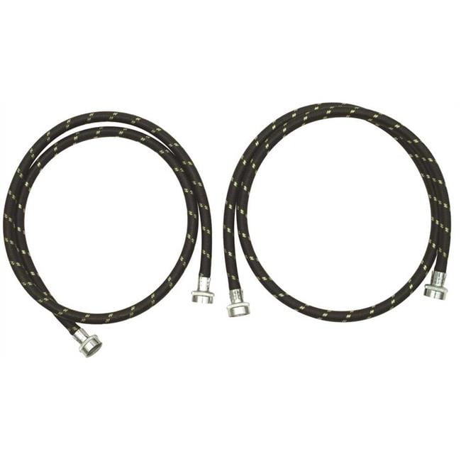 8212638Rp Inlet Washer Hose With Nylon Braid And Gooseneck Fittings 6