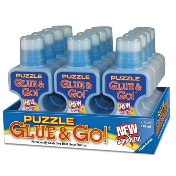Ravensburger 93795 Colle de 4 oz Glue & Go Puzzle 