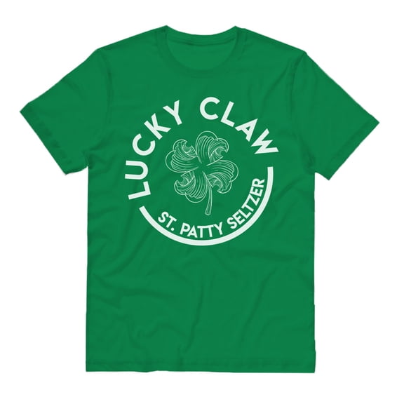 Lucky Claw Funny St. Patrick's Day Shirt 2X-Large Kelly Green