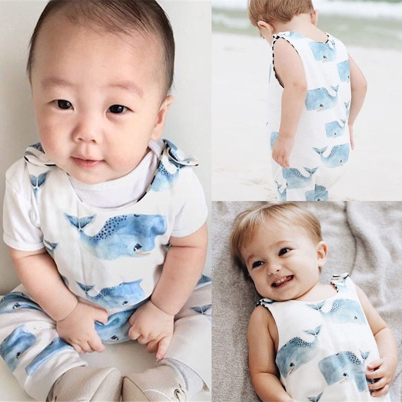 Game Baby Boy Girl Cotton Romper Toddler Jumpsuit Bodysuit Clothes Outfit 0-2T 