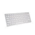 thumbnail image 1 of Keyboard Low Power Consumption Power Switch Fashionable Bluetooth-compatible Soft Touch Fingerboard for Smart Phone - White A, 1 of 5