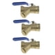 thumbnail image 1 of Válvula colador de latón tipo Y de 3 piezas 1 DN25 accesorios de reparación de rosca para aceite de agua Yotijar Válvula de bola de filtro de latón, 1 of 10