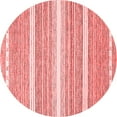 thumbnail image 1 of Ahgly Company Indoor Round Oriental Red Industrial Area Rugs, 5' Round, 1 of 4