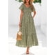 thumbnail image 3 of Vestido PRETTYGARDEN 2025 Boho Floral Maxi Cuello en V XXL, 3 of 8