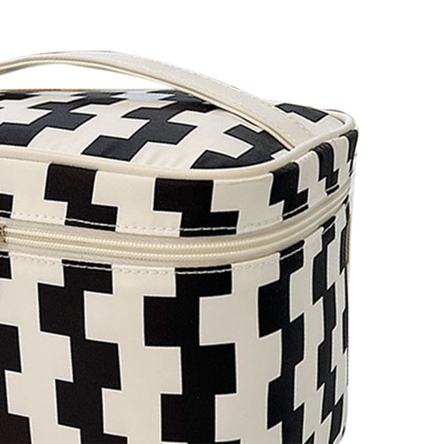 Bolsa de maquillaje grande Jadeshay de gran capacidad compacta y liviana