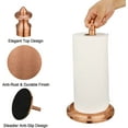 thumbnail image 5 of Akicon Paper Towel Holder Stand for Kitchen Countertop & Dining Room Table (Copper, Classical), 5 of 6