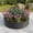 Black, variant on Durable Galvanized Metal Raised Garden Bed Set - Anti-Rust Weatherproof Planter for Vegetables & Flowers - Easy Assembly with Drainage & Reusable Design