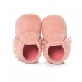 thumbnail image 5 of Special Buys! Infant Kid Girls and Boys Premium Soft Sole Moccasins Tassels Prewalker Anti-Slip Toddler Shoes, 5 of 6
