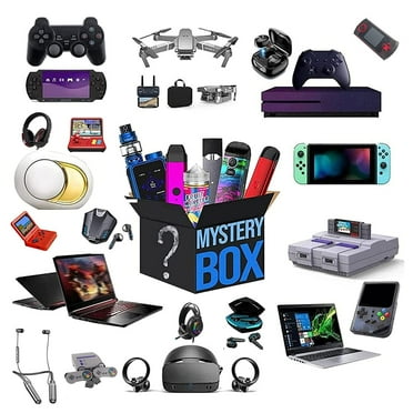 FYHALE Returns Pallet Clearance, Returns Electronic Parcels and Ships Randomly 2-10 Products, Mystery Boxes, Black