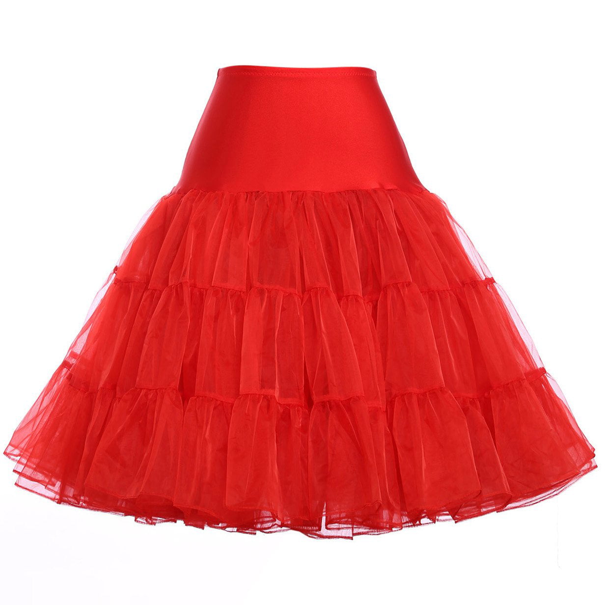 Boolavard Women 50s Petticoat Skirts Tutu Crinoline Underskirt 