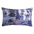 thumbnail image 1 of Anime Linda Lilo and Stitch 23 Funda de almohada con el personaje de Dibujos Animados para decorar la sala de estar, el sofá y el dormitorio - 50 x 76 cm, 1 of 5