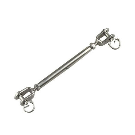 

FAIOIN Turnbuckles Stainless Steel Turnbuckle Flower Basket Screw for Tensioning Cable M5 M6 M8 M10 M12 M14 M16 M20