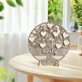 thumbnail image 4 of Dianhelloya Handcrafted Rustic Wooden Family Tree Ornament, Modern Home Decor for Mother's Day Gift, Durable Boxwood Keepsake with Layered Design, 15cm Wall/Tabletop Decoration, 4 of 7