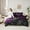 Purple 02, variant on Manfei Romantic Rose Bedding Comforter Set 7-Piece for Lover, Couple Valentines Day King Bedding Sets, Black Red Reversible Bed Sheets, Luxury Bedroom Decor