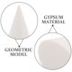 thumbnail image 5 of Escultura de cono geométrico de escritorio, modelo de práctica de aprendizaje de bocetos, modelo de escultura de dibujo, 5 of 6