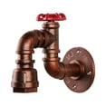 thumbnail image 1 of Xihbxyly Lámpara de Pared Industrial con Tubería de Agua, Hierro Vintage, Compatible con Bombillas E27, Iluminación para Pasillos, Decoración de Dormitorio y Sala de Estar, Ambiente Cálido, Entrada d, 1 of 2