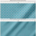 thumbnail image 2 of Soimoi Blue Cotton Cambric Fabric Mermaid & Jellyfish Ocean Print Fabric by Yard 56 Inch Wide, 2 of 7