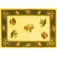thumbnail image 1 of Ahgly Company Machine Washable Indoor Rectangle Southwestern Yellow Country Area Rugs, 7' x 9', 1 of 4