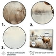 thumbnail image 3 of Designart "Cow In The pasture II" Animals Wall Decor, 3 of 5