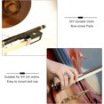 thumbnail image 2 of HUGFEGWE 3pcs Violin Bow Screws Violin Bow Stunning Fiddle Bow Violin Bow Stunning Bow Violin Screw 4/4 Violin Bow Kids Violin Screw for Musical Instrument Viola Rod Child Part Metal Copper, 2 of 9