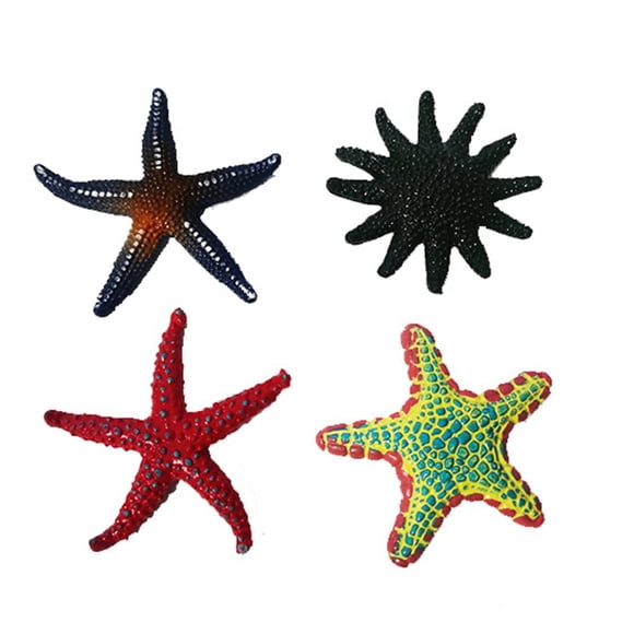 Jkkant Colorful Sea Star Pool Toys Set, 12 Pack Diving Toys with Mesh Storage Bag for Kids, Summer Beach Swimming Bath Party Games