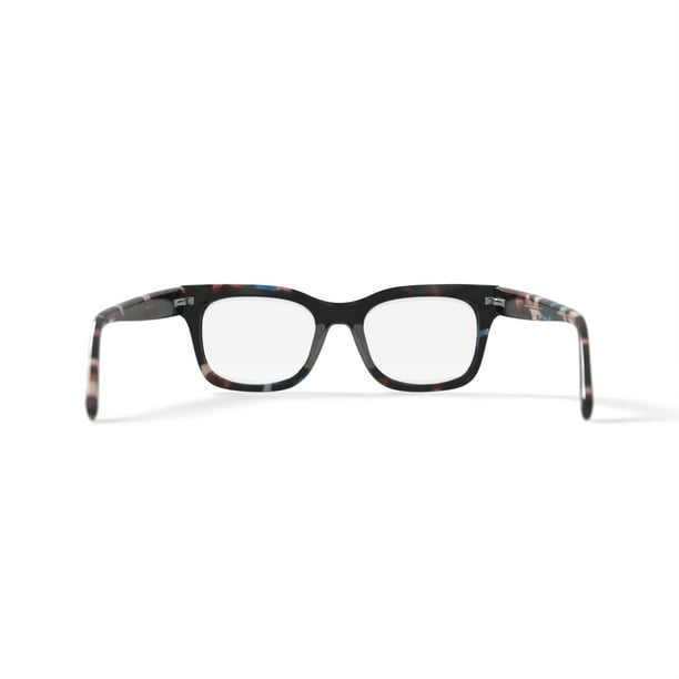 Sean John Women's Square Eyeglasses, SJLO6025, Brown/Blue Tort, 51