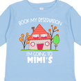 thumbnail image 4 of Inktastic Book my Reservation I'm Going To Mimi's- House Boys or Girls Long Sleeve Toddler T-Shirt, 4 of 5
