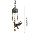 thumbnail image 3 of TUWABEII Home Decor Clearance Hummingbird Wind Chime Outdoor Garden Decor, 3 of 5