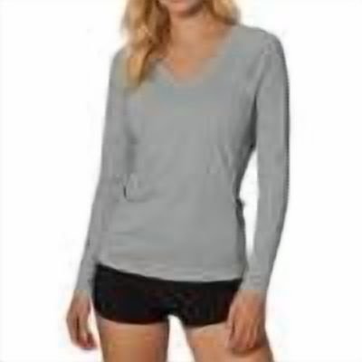 Sokhug Women's Athletic Sun Shirts V Neck Long Sleeve Lightweight with Side Drawstring Slim Fit Workout Shirts