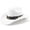 White, variant on Western Western Cowboy Hat Curved Brim for Outdoor Adventure Travel Riding Country Style with Construction and Classic