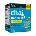 thumbnail image 5 of Tea India Chai Moments Milk Tea Instant Chai Tea Powder With Milk And Sugar Instant Latte Mix Flavorful Blend Of Black Tea & Natural Ingredients Indian Tea Individually Wrapped 10 Sachets Pack of 6, 5 of 10