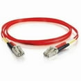thumbnail image 2 of C2G 2m LC-LC 62.5/125 OM1 Duplex Multimode PVC Fiber Optic Cable, Red, 2 of 3