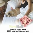 thumbnail image 3 of LYSSA -50Pack Aromatic Cedar Balls For Clothes Storage 100% Natural Cedar Fresh Balls, 3 of 6
