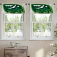 thumbnail image 2 of LALILO Kitchen Curtain Valance Art Bird Tree Branch Forest Rod Pocket Window Curtain 52"x 18" Set of 2, 2 of 5