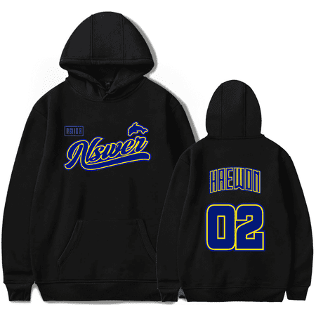 Nmixx Merch Mixx University Haewon Hoodies Kpop Muisc Hooded Men Women Long Sleeve Sweatshirt Streetwear Pullover Top