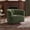 Forest Green, variant on ReNest Mid Century Modern Swivel Accent Chair with Channel Tufting, Solid Wood Frame, 360-Degree Base, 30.3"D x 35.0"W x 28.3"H, Cream